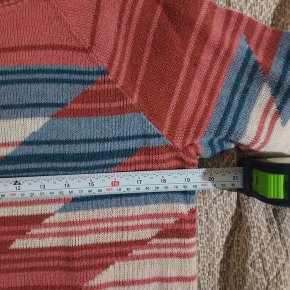 Pendleton Cotton Geometric Sweater - Picture 5 of 7